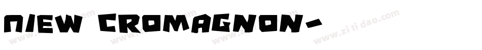 Niew CroMagnon字体转换